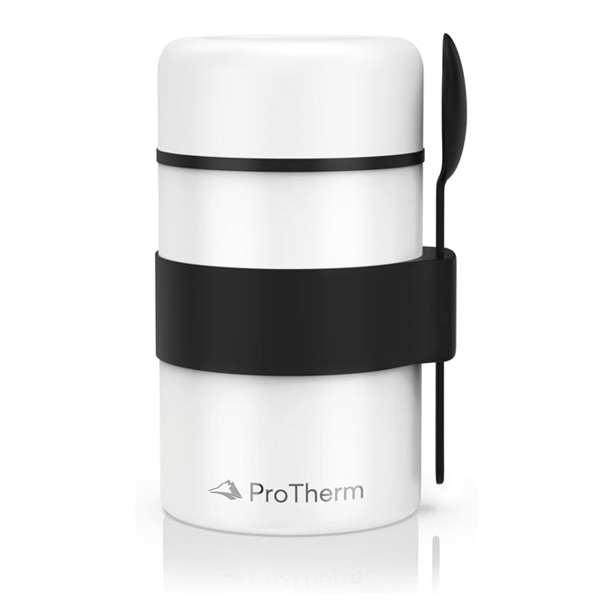 ProTherm 420ml Leak-Proof Triple Walled Insulated Food Flask | Keep Meals & Drinks 6-12Hrs Hot & 12-24Hrs Cold